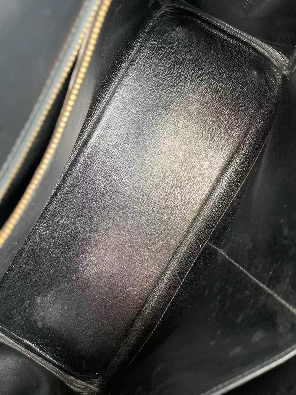 Hermès Vintage Kelly 32 Sellier Black Box GHW 1979 - Picture 10 of 12